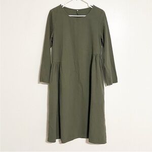 chinese dress ladies Summer Thin Linen Loose Dresses Women Casual Outfits Q19061– FantasyLinen